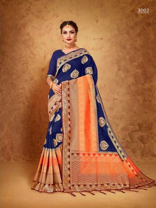 Kiaana Exclusive Banarasi Silk saree Wholesale Saree