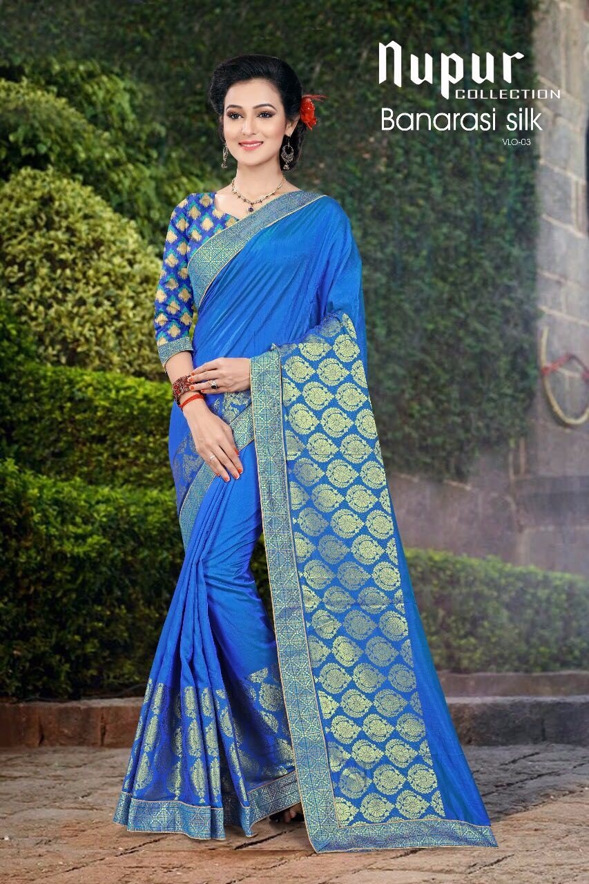 Nupur collection Banarasi silk vol 3 Silk saree collection
