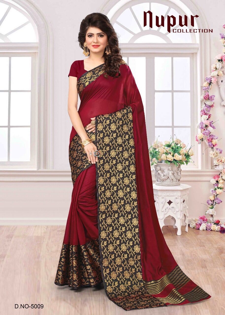 Nupur collection navkar Exclusive silk saree wholesale Price