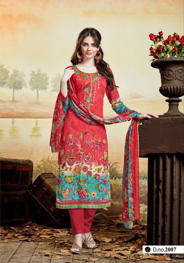 SBT kashmira gold vol 4 cotton printed salwar Suit Wholesaler at best price