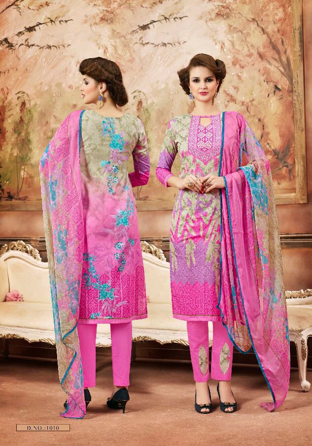 S more maria printed Dress material collection from surat