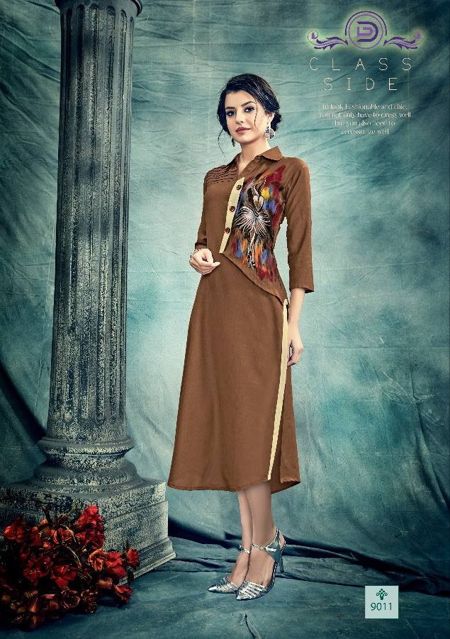 Diva designs hastkala Fancy Silk Kurtis vollection buy online at best price