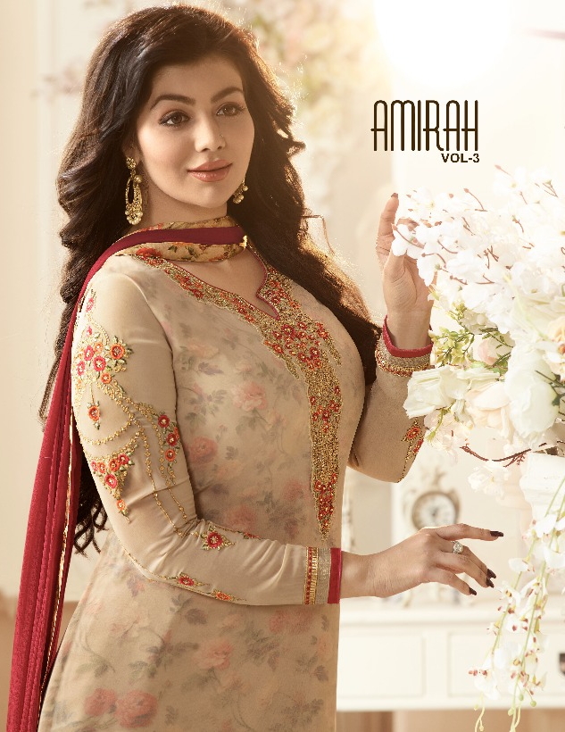 Amirah vol 3 Digital Printed Party wear salwar suit wholesale supplier