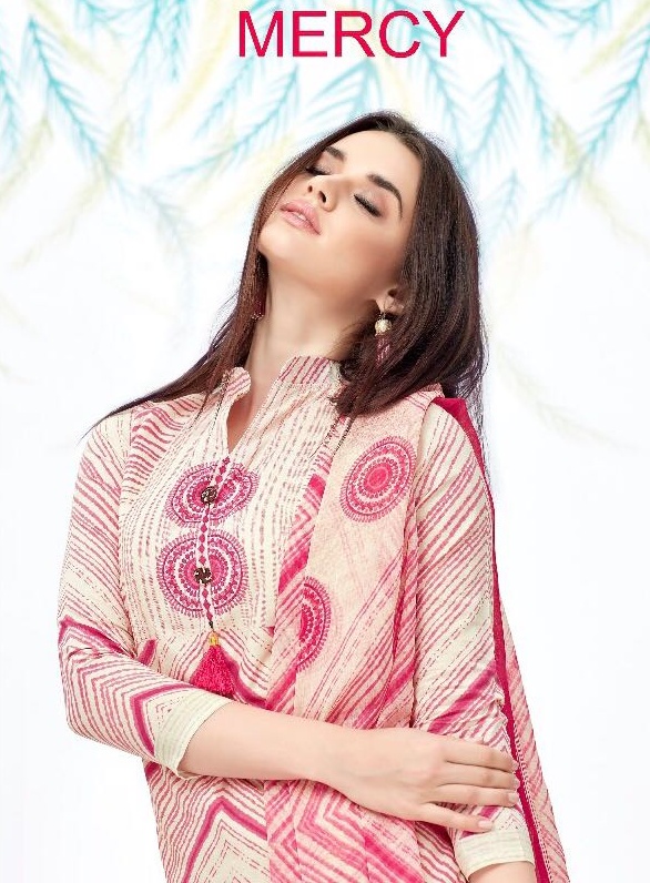Sagar presents mercy cotton salwaar suit catalog buy at wholesale rate surat