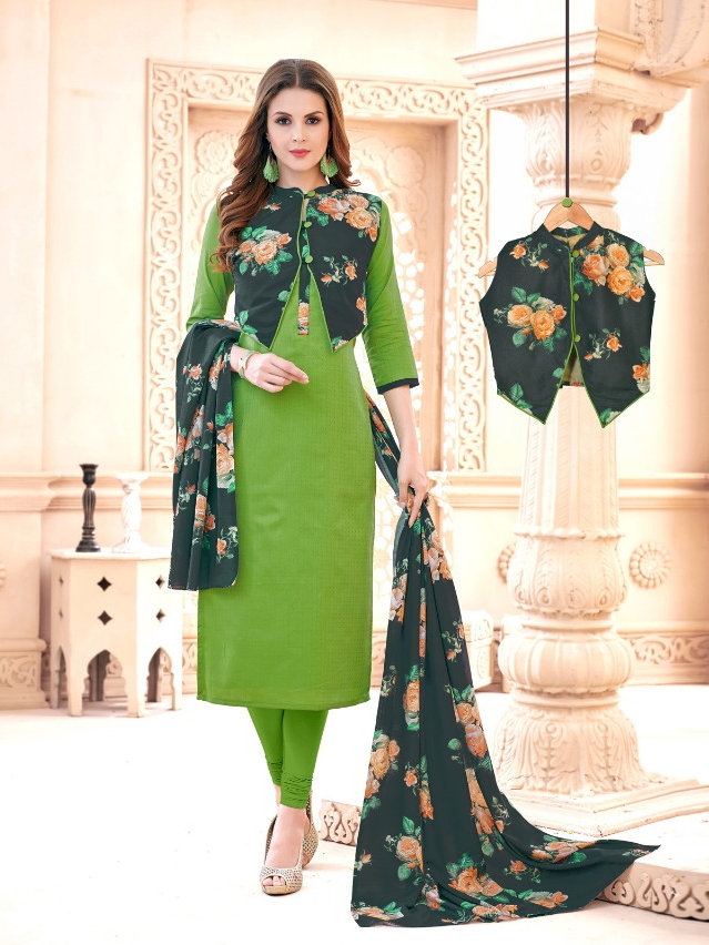 AVC blezer Kori style casual salwar suit catalog wholesale rate buy online
