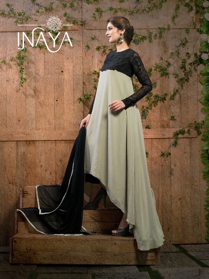 Inaya fairy tail gown Semi stitched tail gown dress Supplier wholesale price