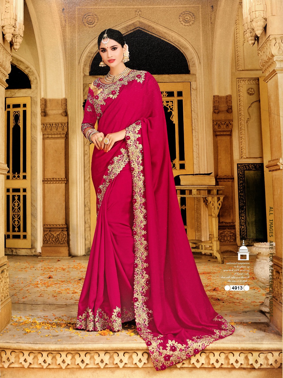 Ayush silk Mills heritage designer party wear embroidered saree catalogue wholesale price surat online