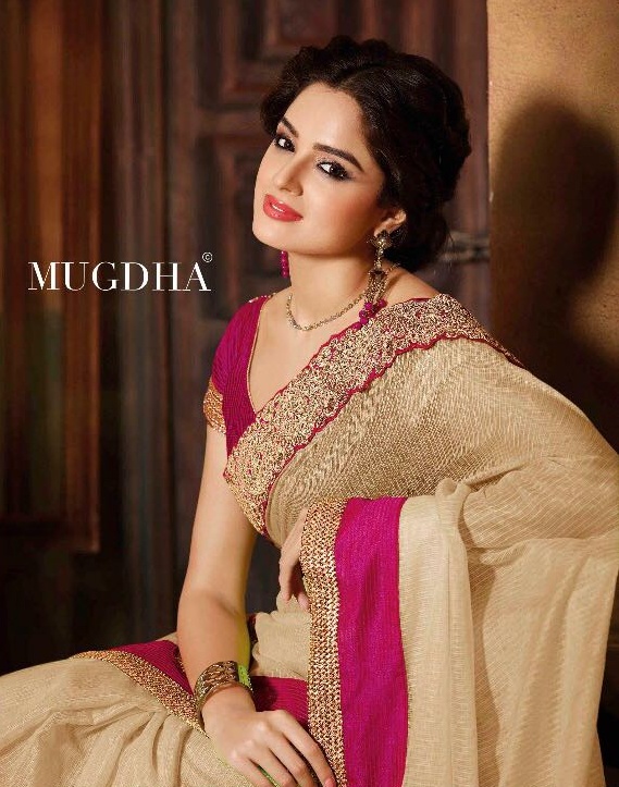 Mugdha party wear Saree catalog buy from surat Wholesaler at best price