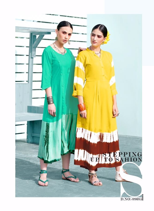 SVA designer presents fantastic kurti catalog from surat wholesaler at best price