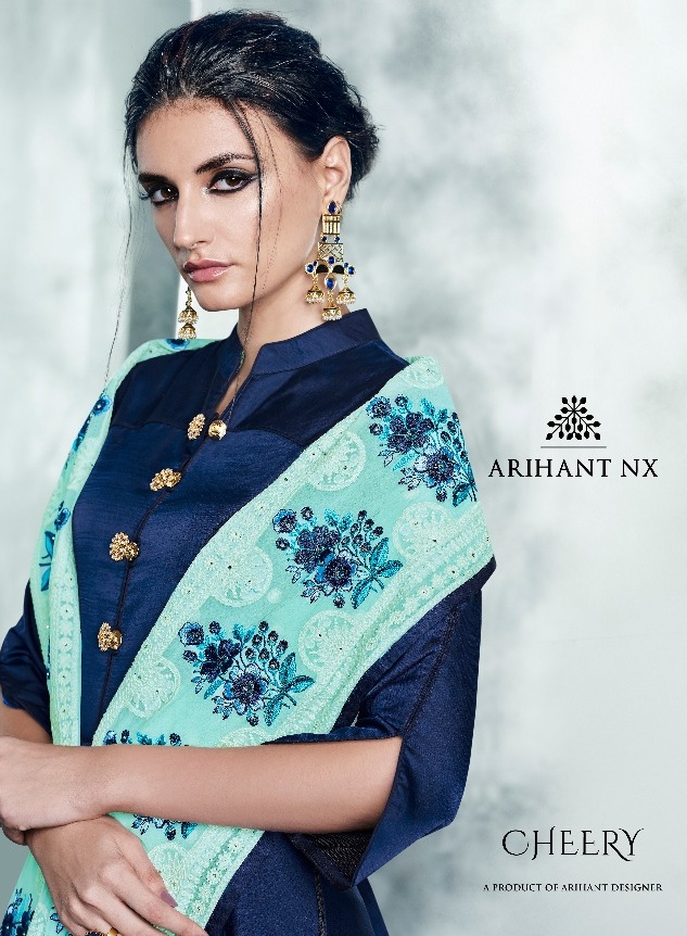 Arihant nx presents cherry readymade gown catalogue buy from surat wholesaler at best price