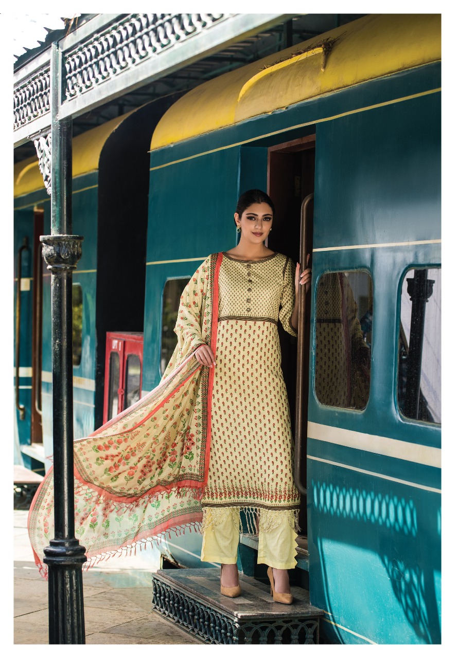 Gaabha Sri musafir exclusive linen cotton salwar Kameez catalogue wholesale supplier