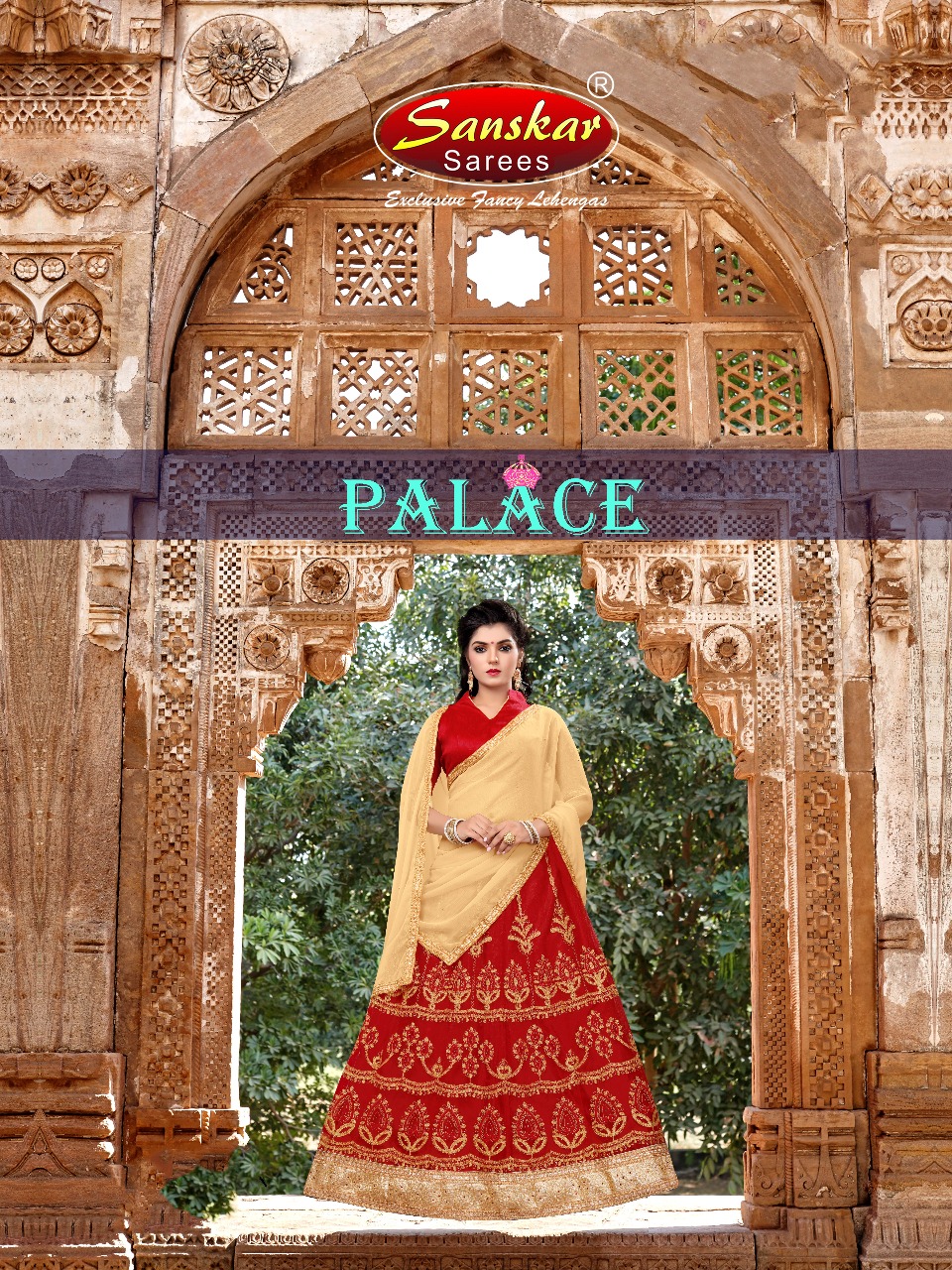 Sanskar style palace lehenga Catalogue from surat wholesaler