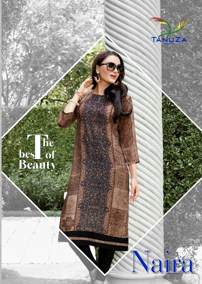 Taniza fashion naira kurti Catalogue from Surat Wholesaler