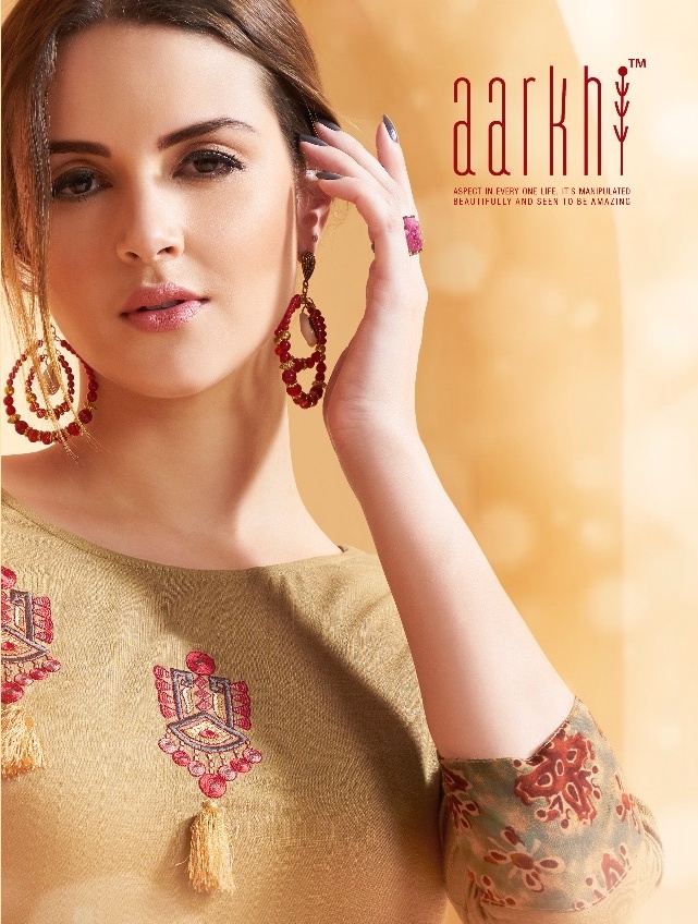 Leo fashion Aarkhi readymade gown kurti catalogue from surat wholesaler