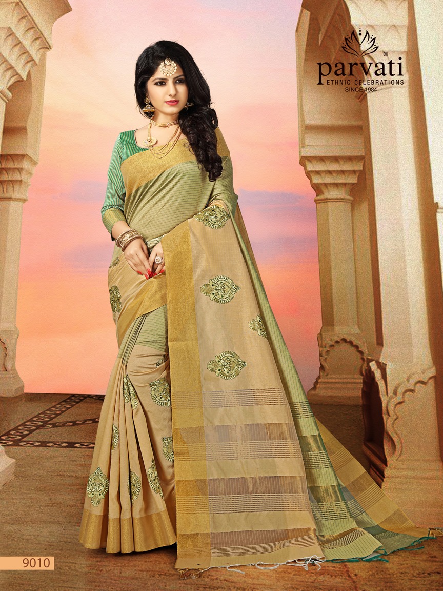 Parvati fabrics silk fusion vol 11 saree catalogue from surat wholesaler