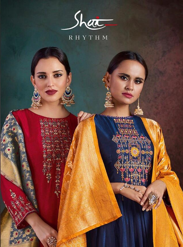 Shai rhythm party wear salwaar suit Catalogue from surat wholesaler