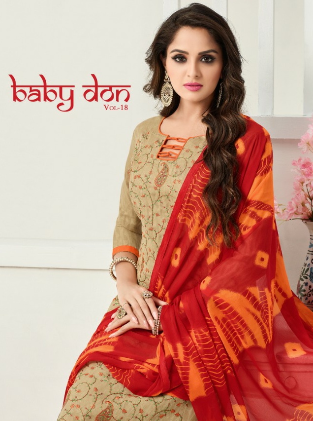 Ravi creation baby don vol 18 Bombay cotton salwar kameez Catalog in wholesale