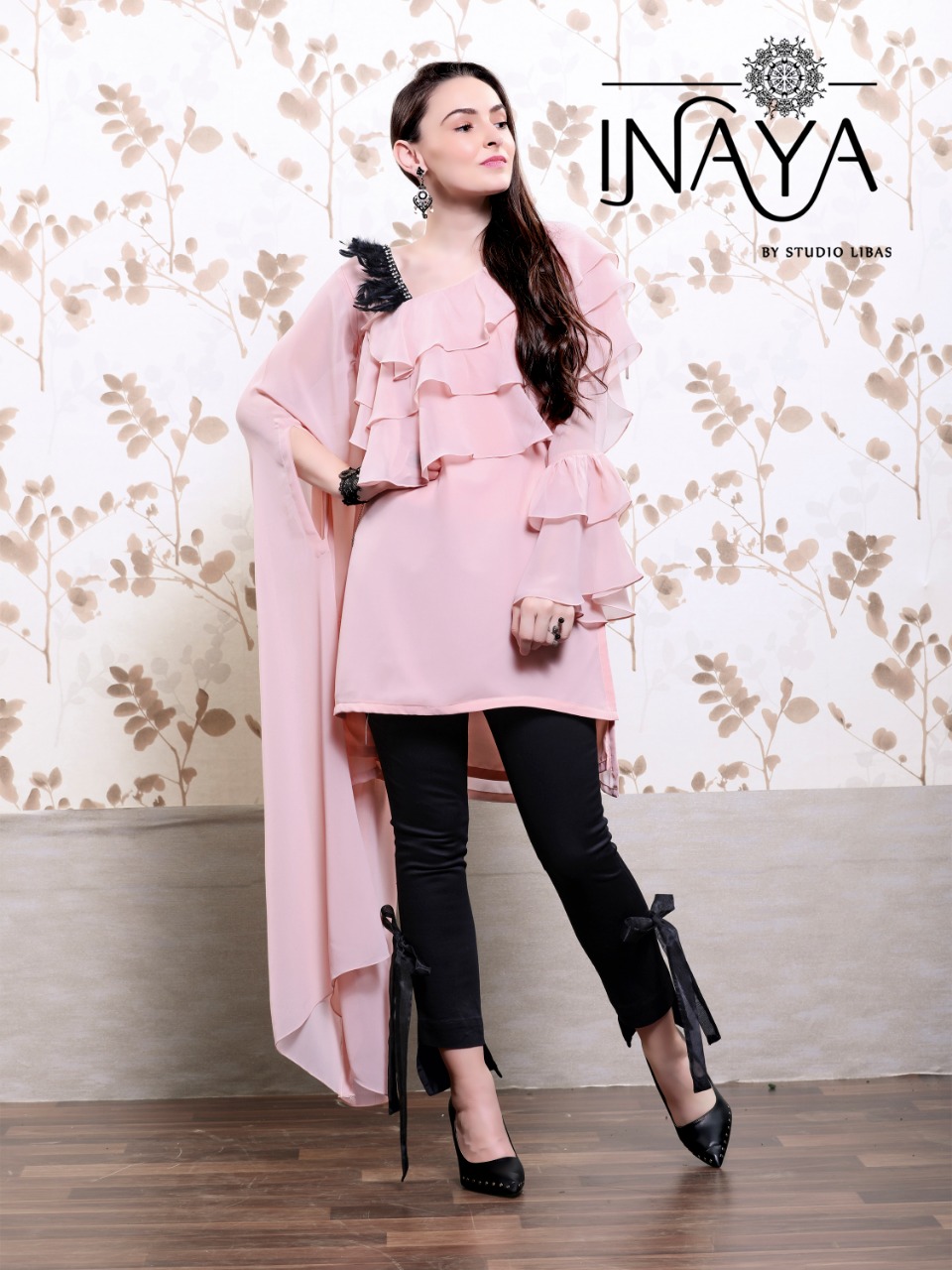 Inaya luxury pret vol 9 readymade top pants catalogue in wholesale price