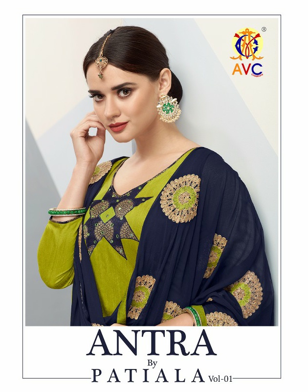 AVC antra by patiyala Readymade Punjabi suit Catalog at best price surat