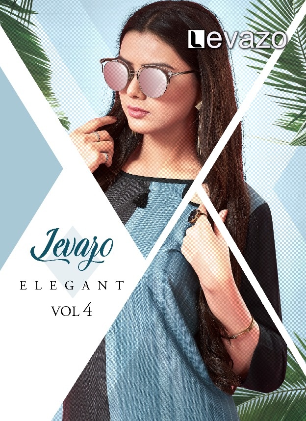 Levazo elegant vol 4 stylish printed kurti catalogue wholesaler in surat