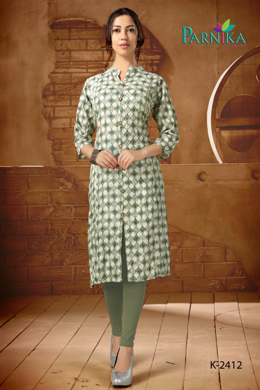 Parvati fabrics romance daily wear cotton kurtis catalogue wholesale price surat