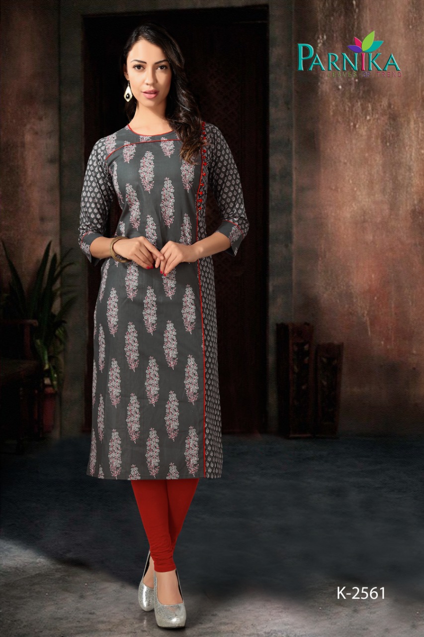 Parvati fabrics flamingo Regular wear cotton kurtis supplier in surat