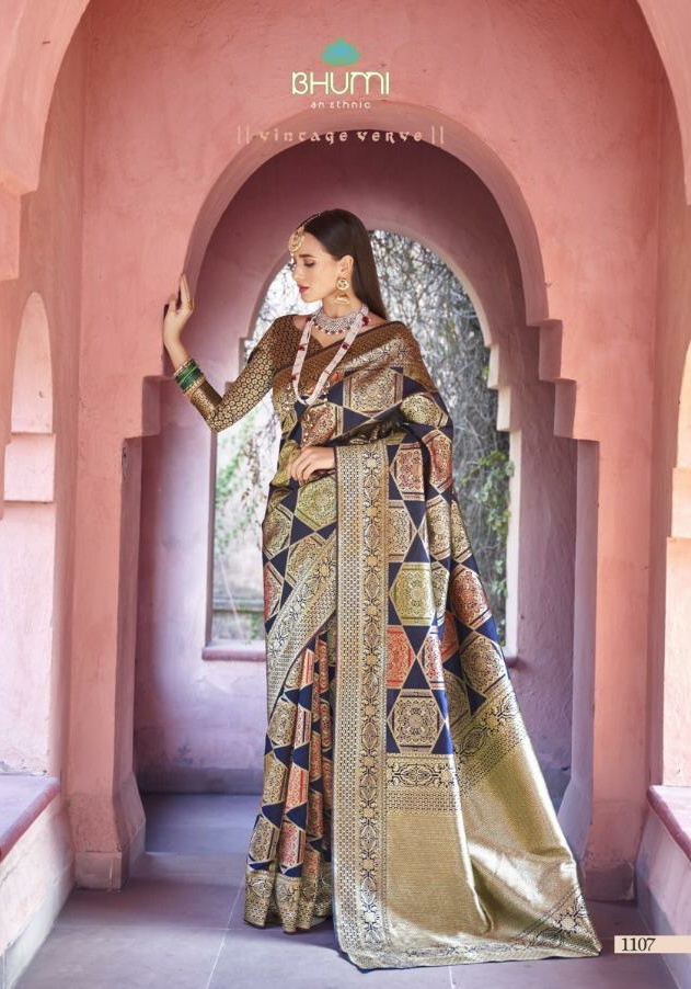 Bhumi fashion Kavya Royal Exclusive stylish silk saree catalog