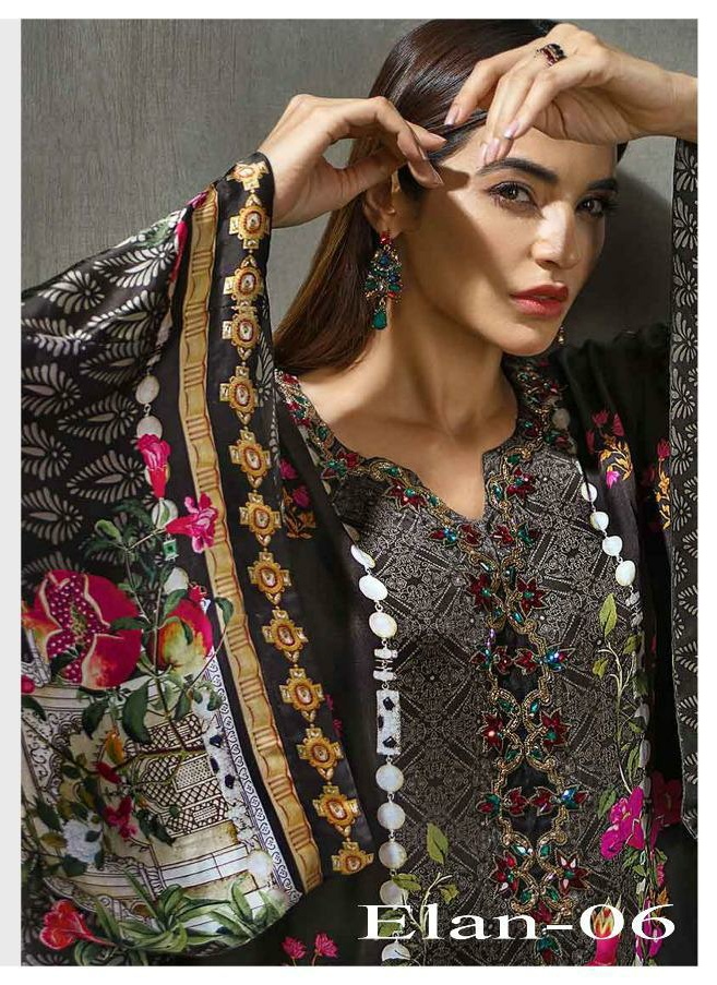 Deepsy suit Elan Vol 6 Fancy Pakistani Suit Latest Catalog wholesale Price