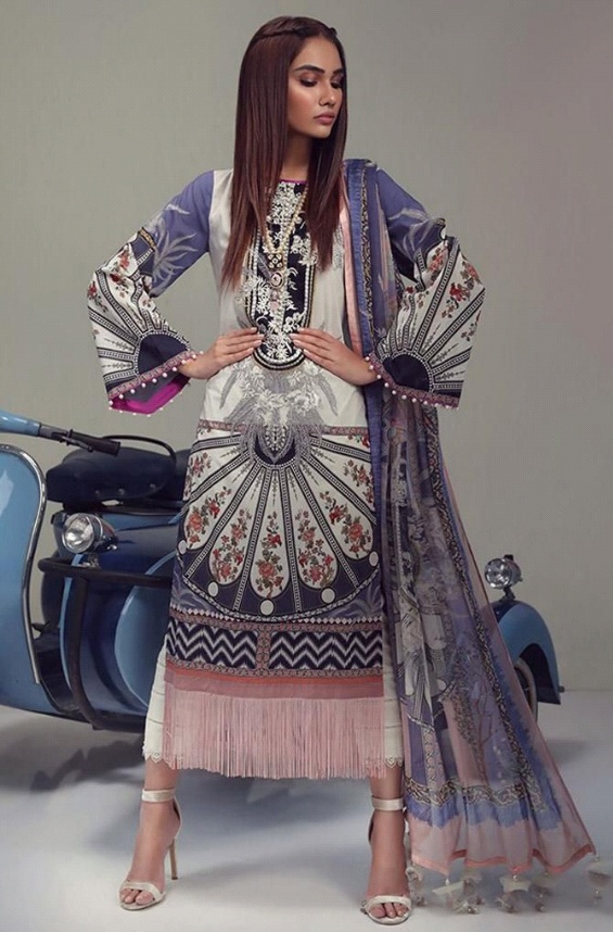 Sana safina muzlin lawn 2019 master replica pakistani suit catalogue surat wholesaler