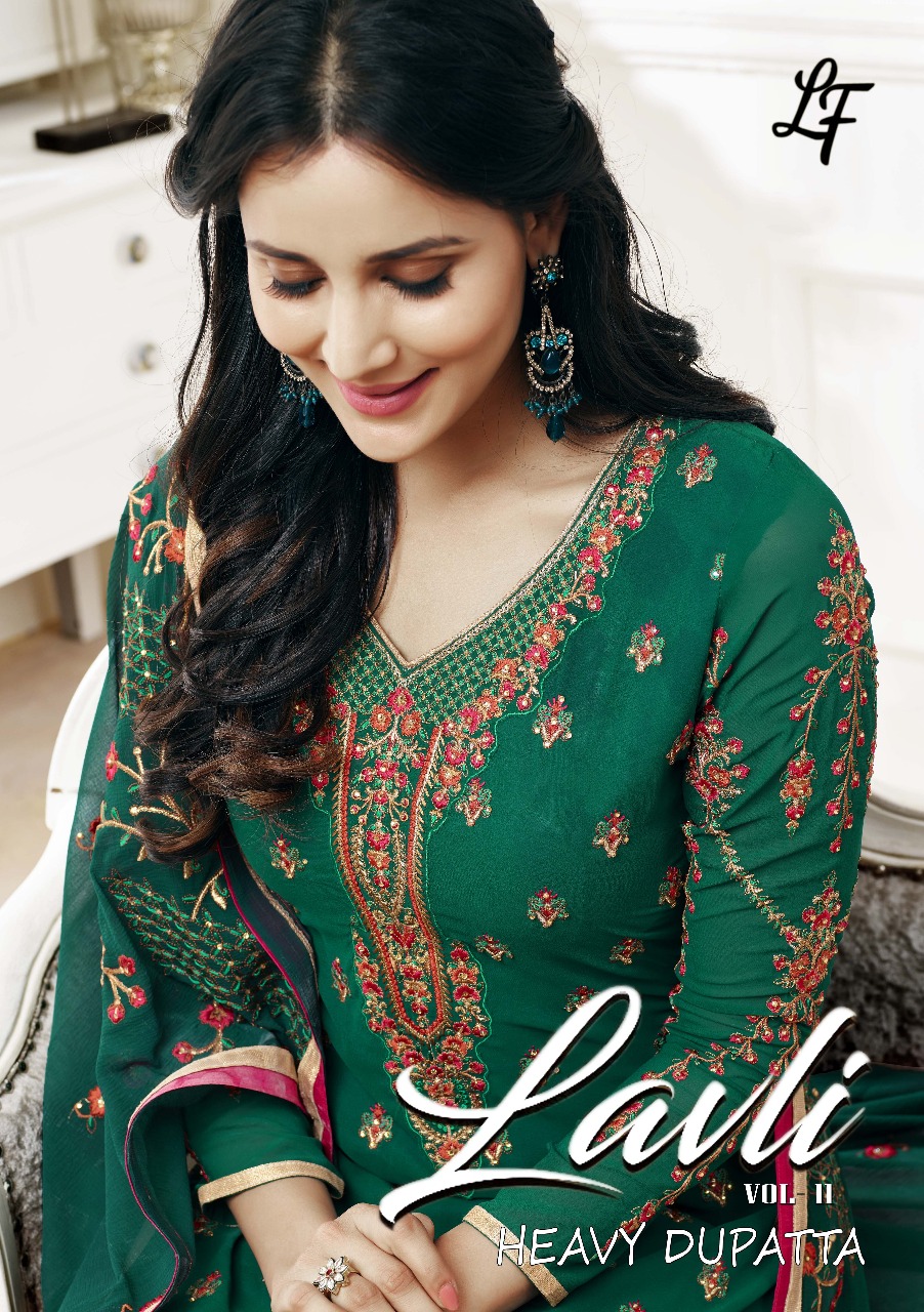 Lovely Fashion Lavli vol 11 Party Wear Straight suit Catalog wholesale supplier