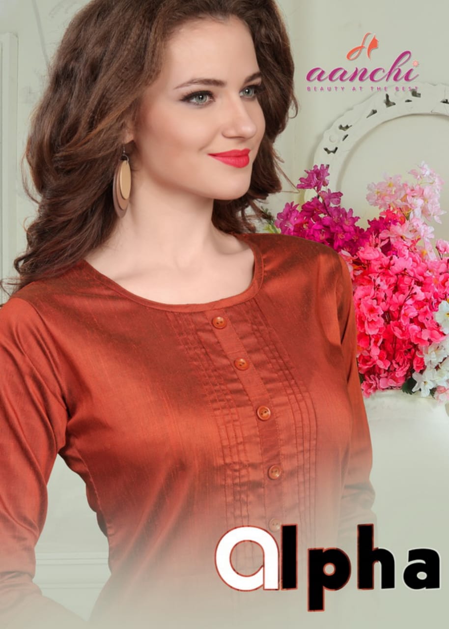 Alpha by aanchi silk stylish latest collection Wholesale online best price