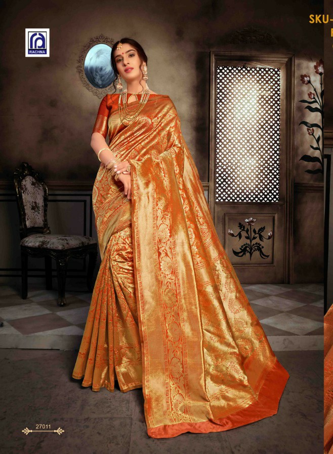 Rachna saree Suhani vol 2 New Designer Silk Saree catalog wholesale price surat