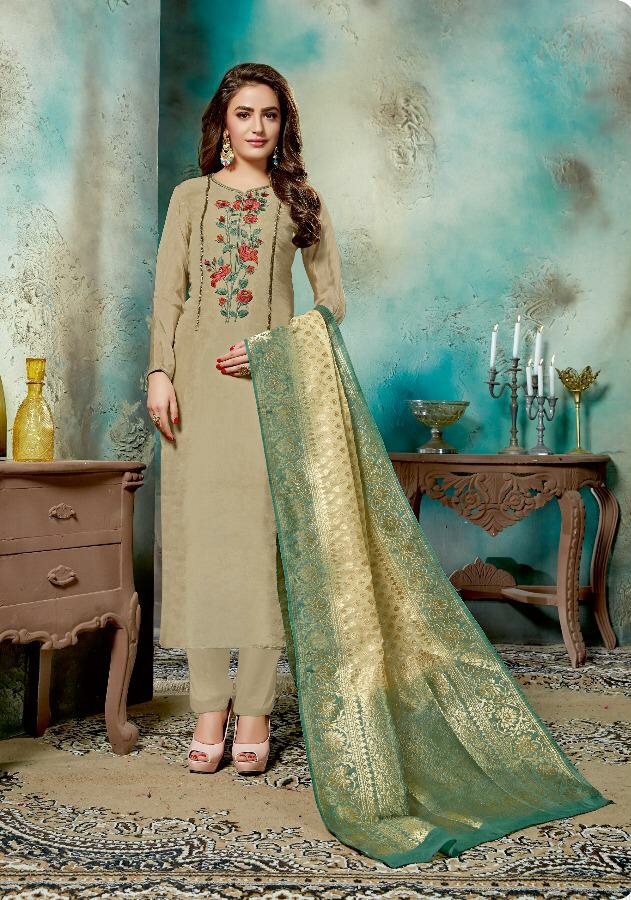 Sanskruti Dhani Exclusive Upada Silk Salwar Suit Catalog wholesale price surat best rate