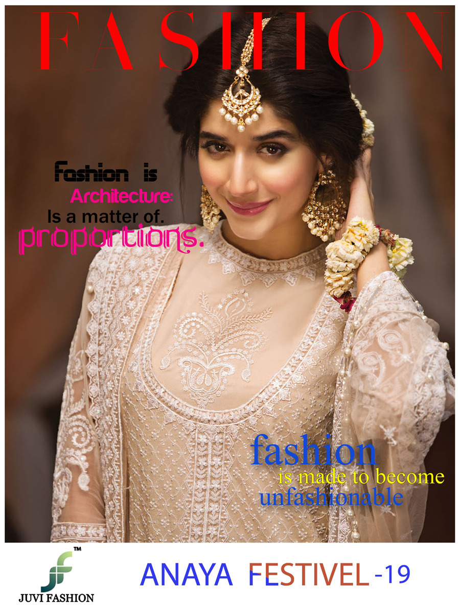 Juvi fashion anaya festival 19 pakistani ladies salwar kameez dealer