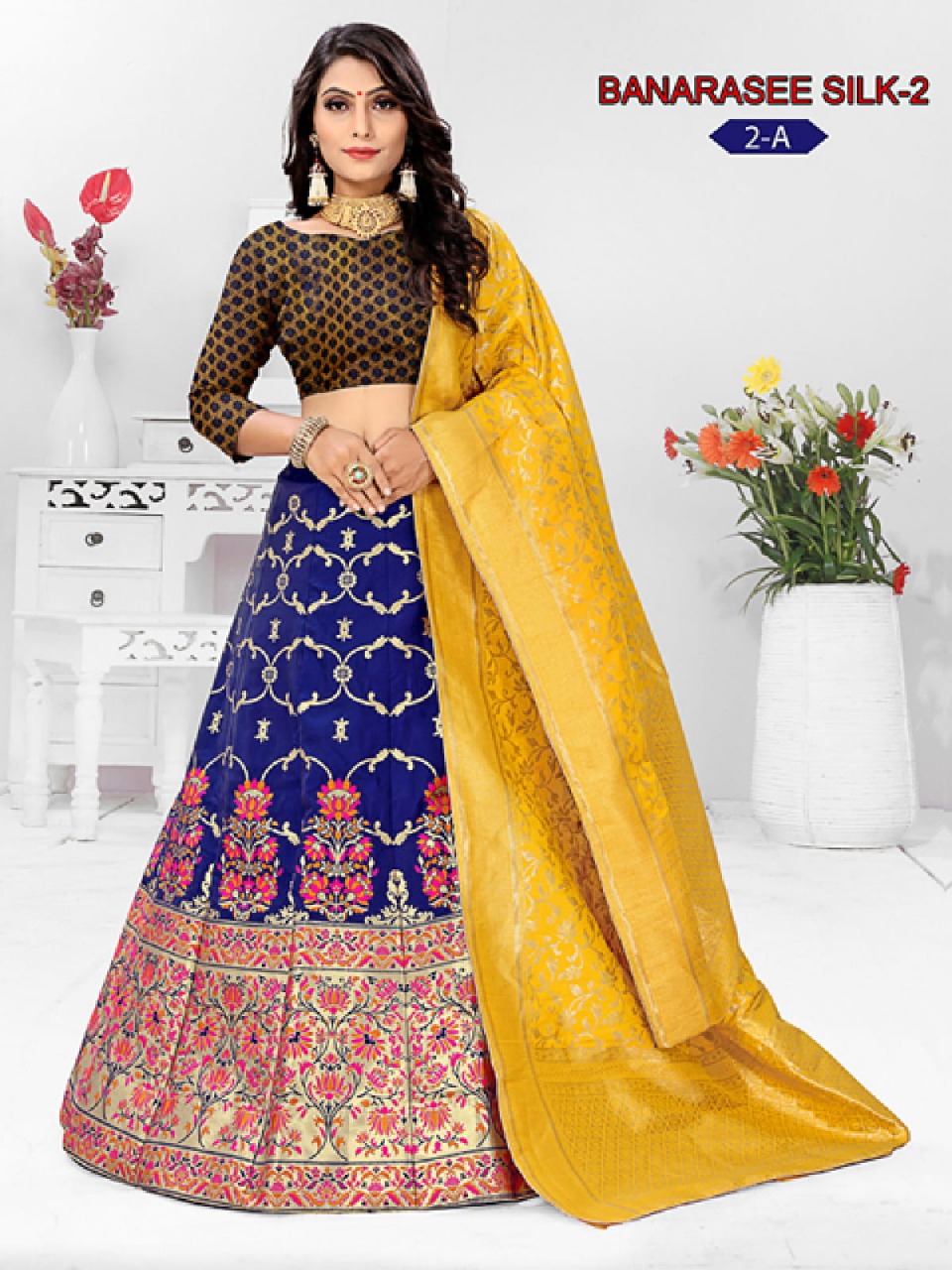 Natraj Banarasee Silk Vol 2 exclusive wedding wear lehenga Dealer in surat