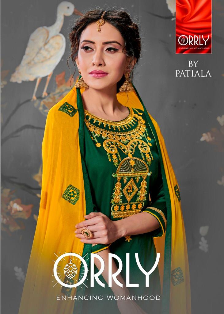 Orlly By Patiala 4000 Series Cotton Silk Punjabi Suit Seller
