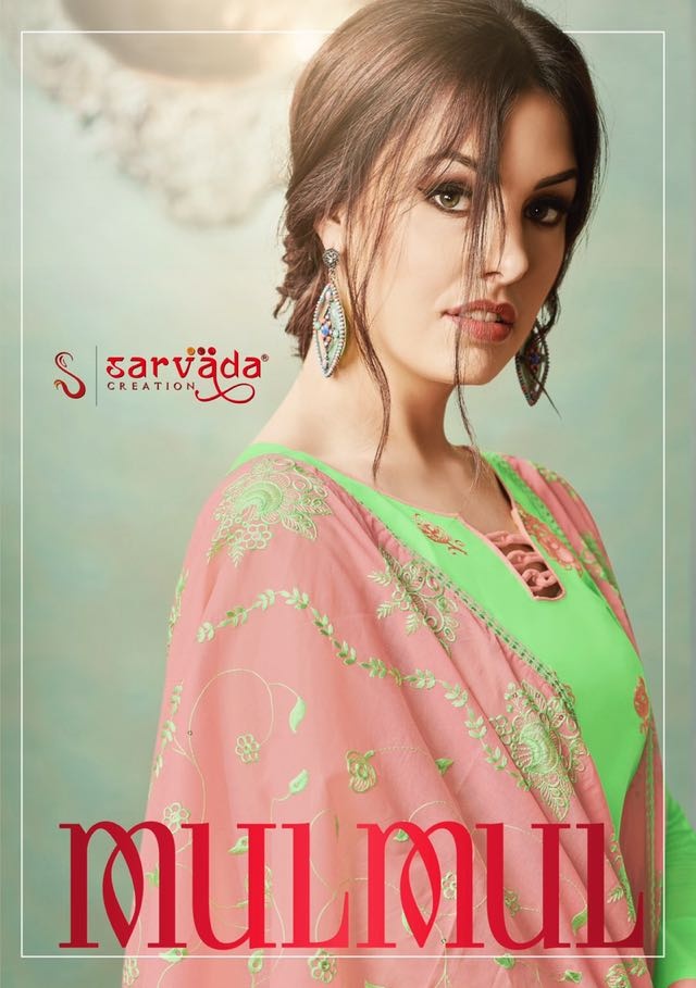 Sarvada mul mul cotton salwaar suit catalogue from surat wholesaler at best rate