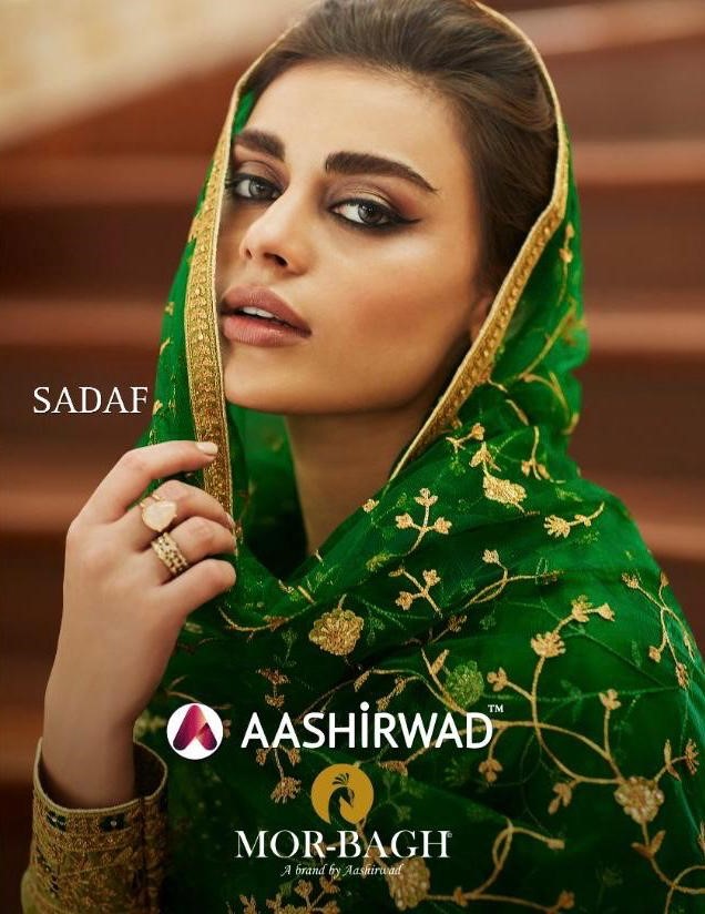 Mor-Bagh Sadaf By Ashirwad Latest Straight Catalog Wholesale Price