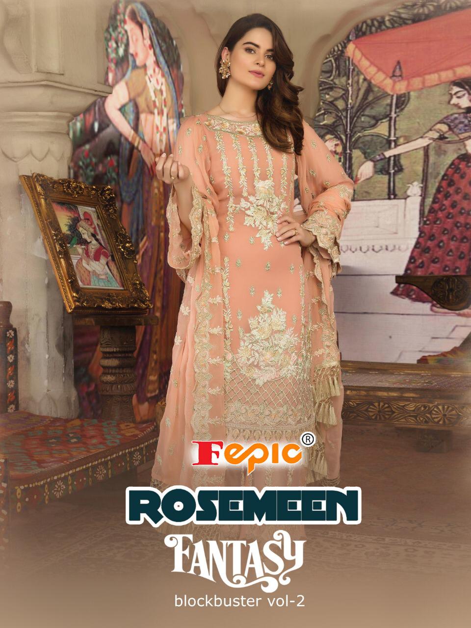 Fepic Rosemeen Fantasy Blockbuster Vol 2 Designer Pakistani Collection