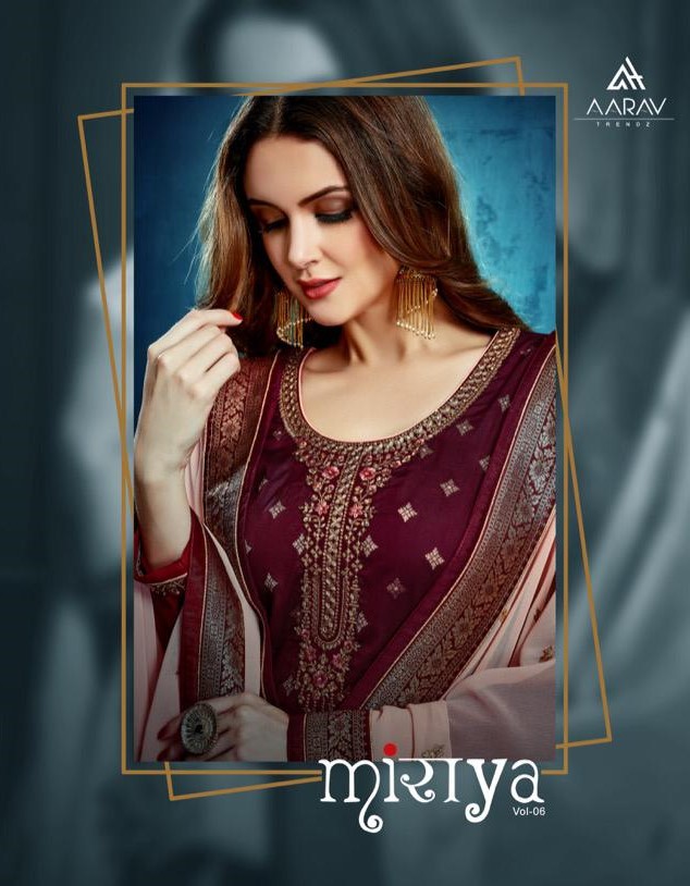 Aarav Trends Miraya Vol 6 Ethnic Wear Salwar Suit Catalog Wholesale Price