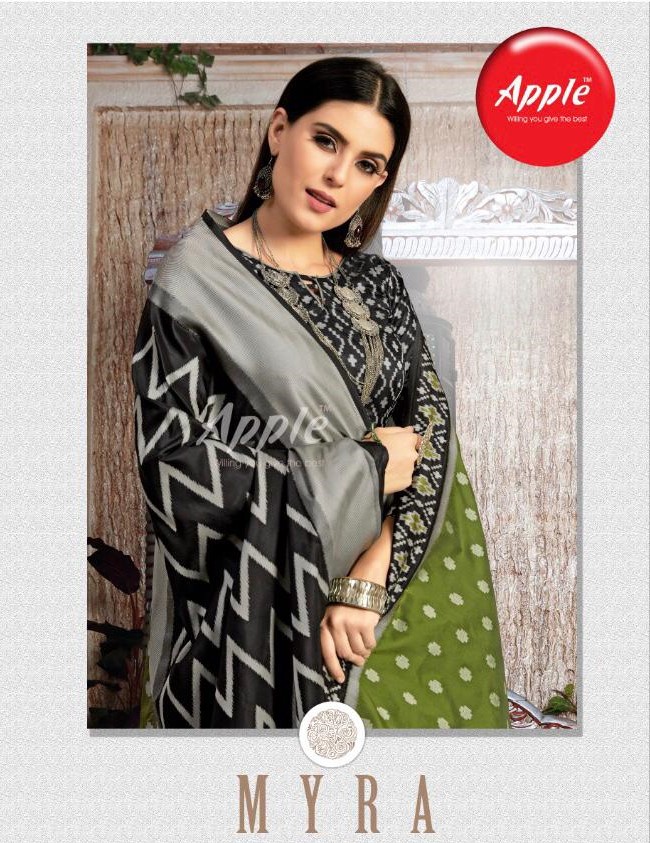 Apple Myra Catalog Of Weaving Silk Saree at Best Price in Online