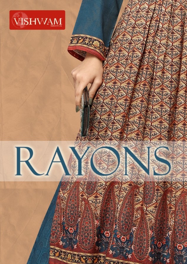 Vishwam Fabrics Rayon Unstitched Digital Print Plazzo Set Collection