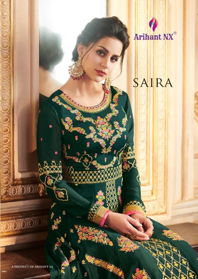 Arihant Saira Designer Ethnic Wear Anarkali Suit Catalog Wholesale price