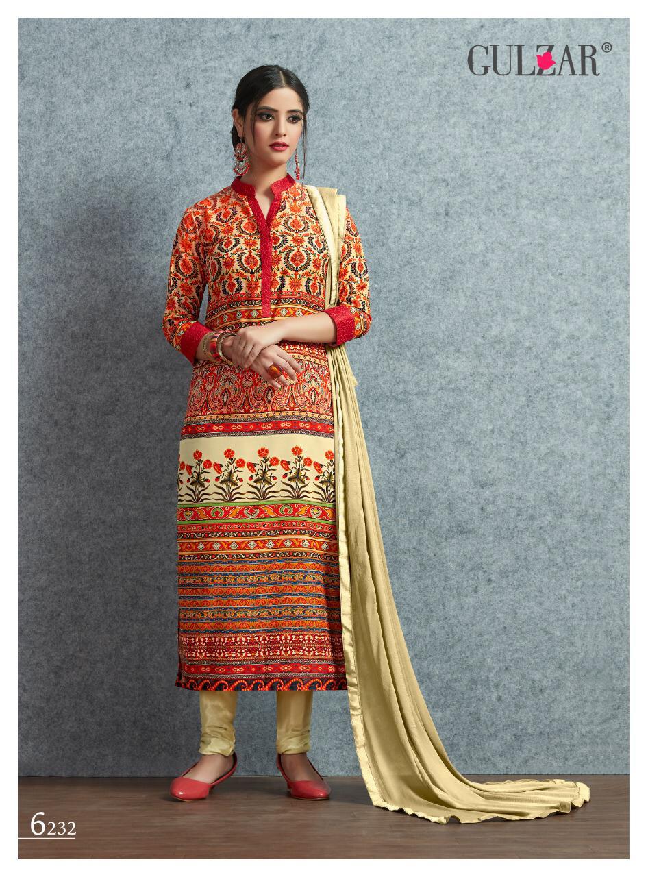 Gulzar Print Pitara cotton maslin casual salwar Suits online wholesale