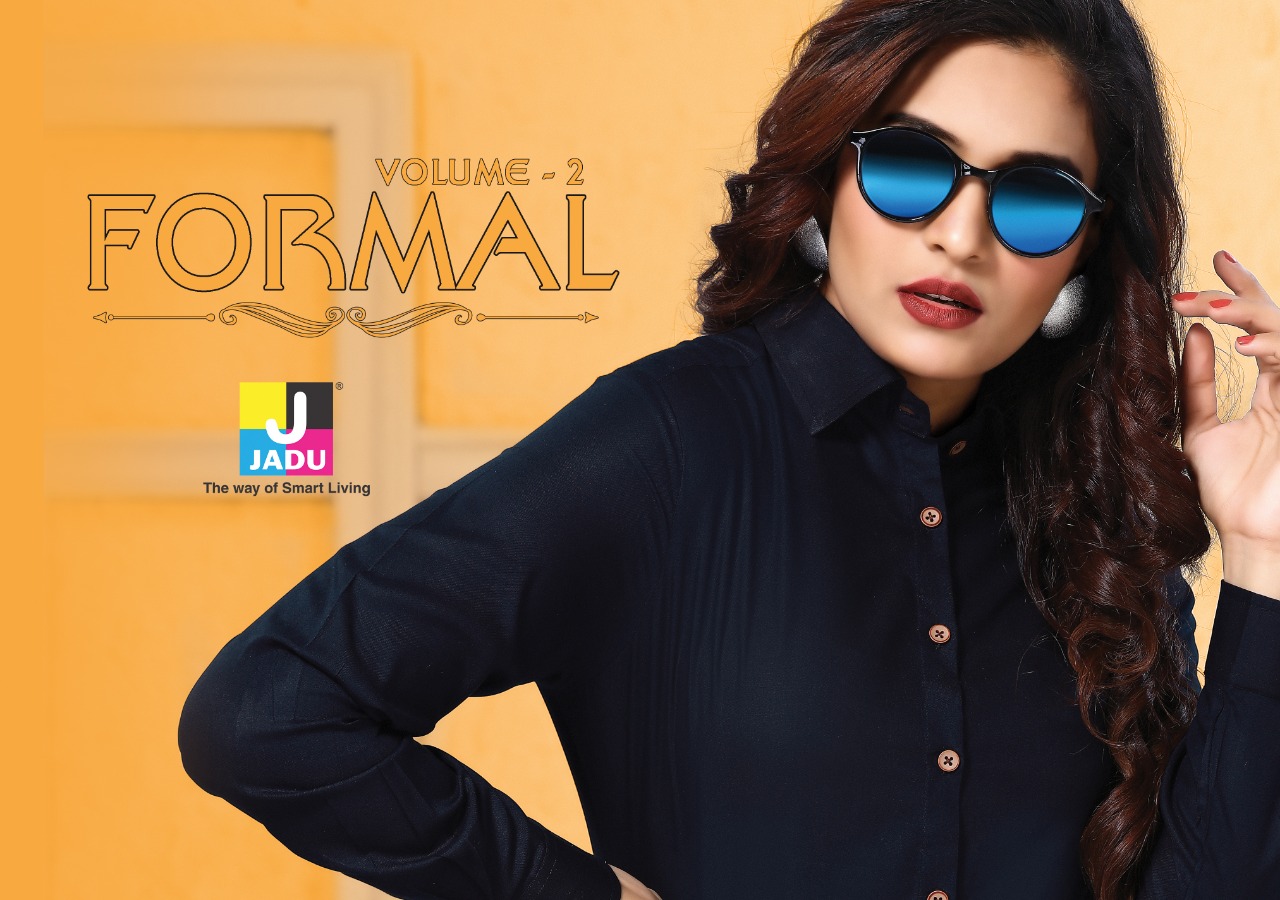 Jadu Formal vol 2 daily Office wear ladies collection online