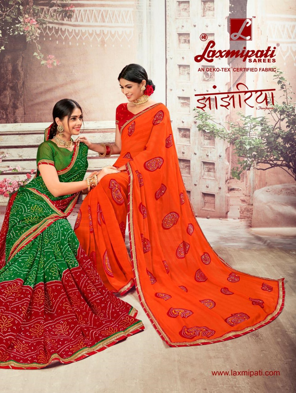 Laxmipati Rizmi Georgette With Fancy Red & Balck Saree Collection At  Wholesale Rate