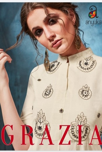 Anyuka Grazia 48-53 Series designer Party Wear Readymade Collection In Wholesale