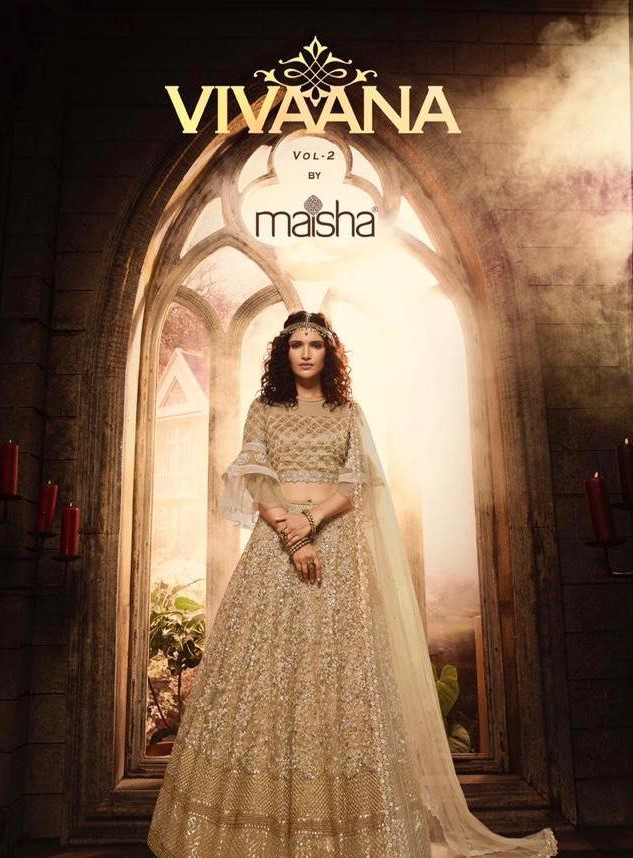 Maisha Vivaana vol 2 exclusive designer Bridal lehenga Collection
