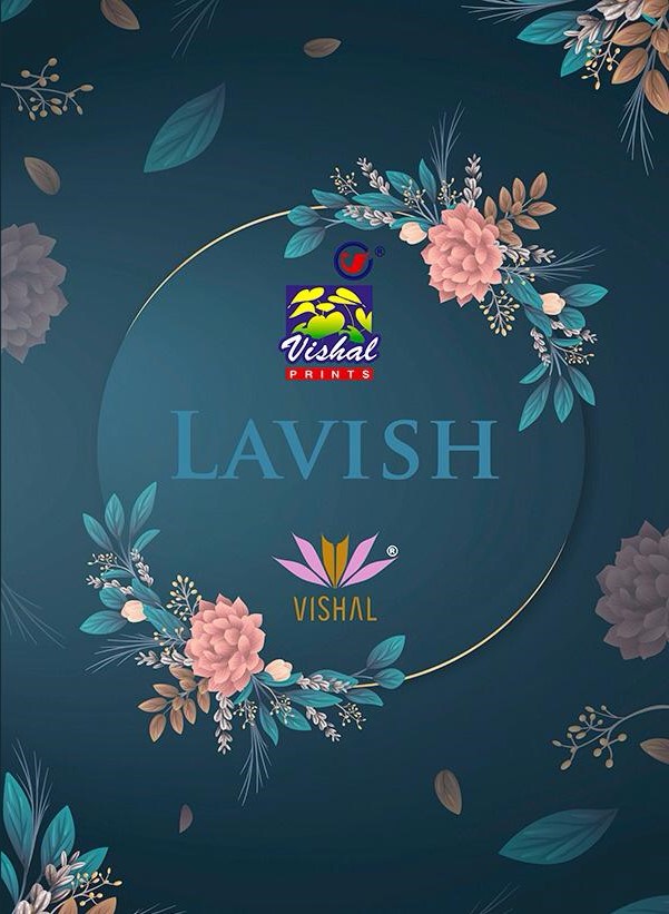 Vishal Sarees Lavish 414-437 designer print saree wholesaler surat