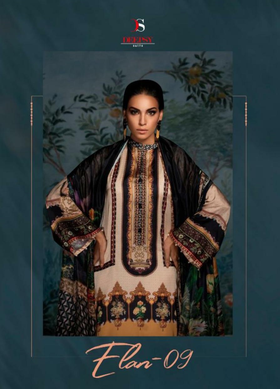 Deepsy Elan vol 9 Pakistani fancy Printed ladies Suits Online Store Best Price